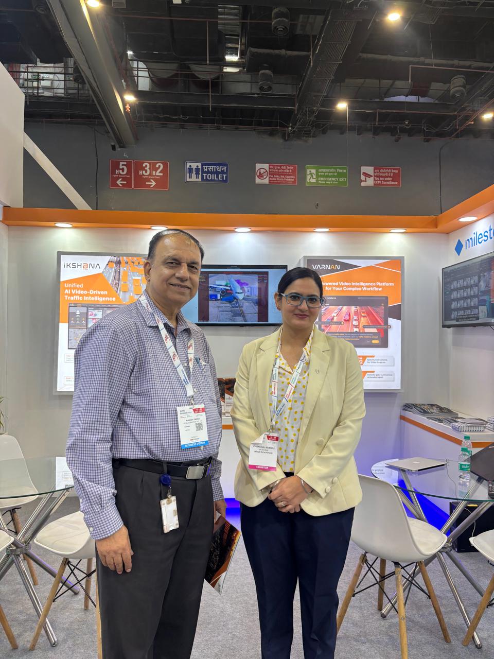 Chanchal  Intozi at delhi exhibition 08.10.2025