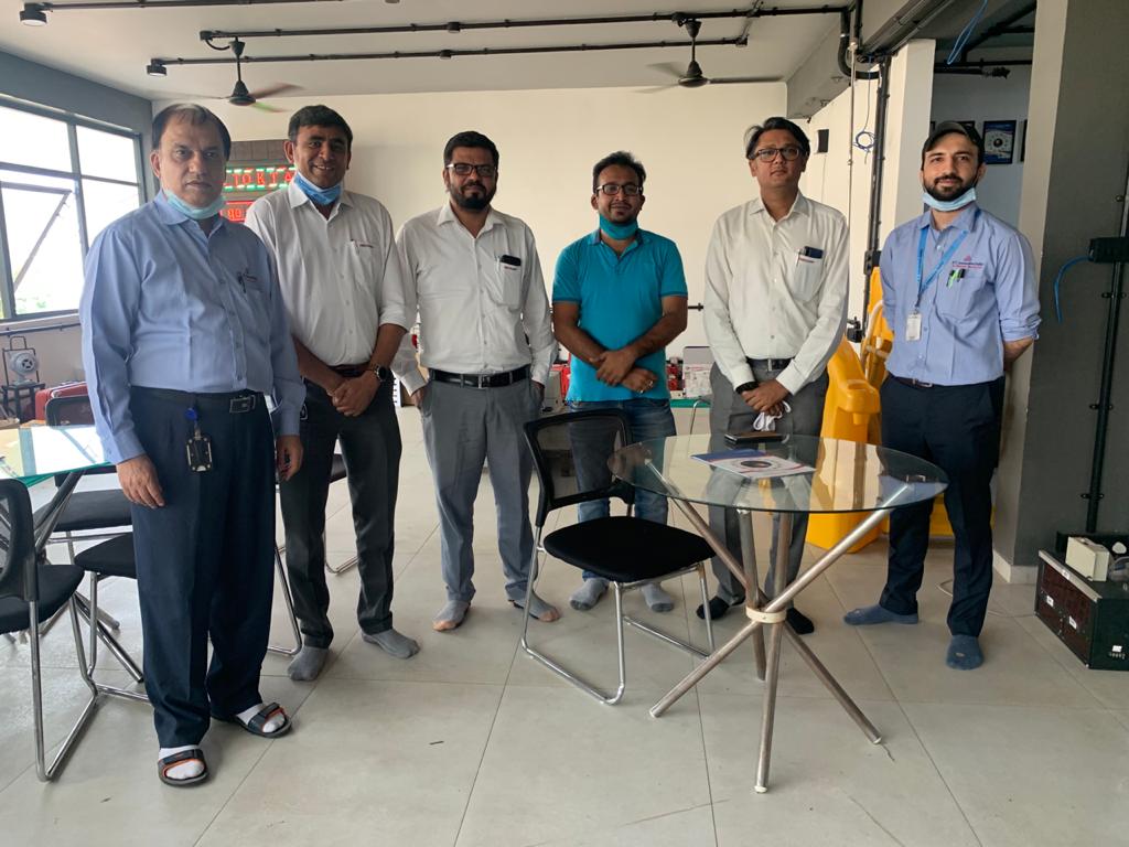Hik vision Team Visited office on 14.10.2020