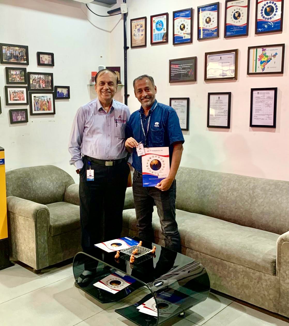 Kiran Sule from Tata group with Manish  04.08.23