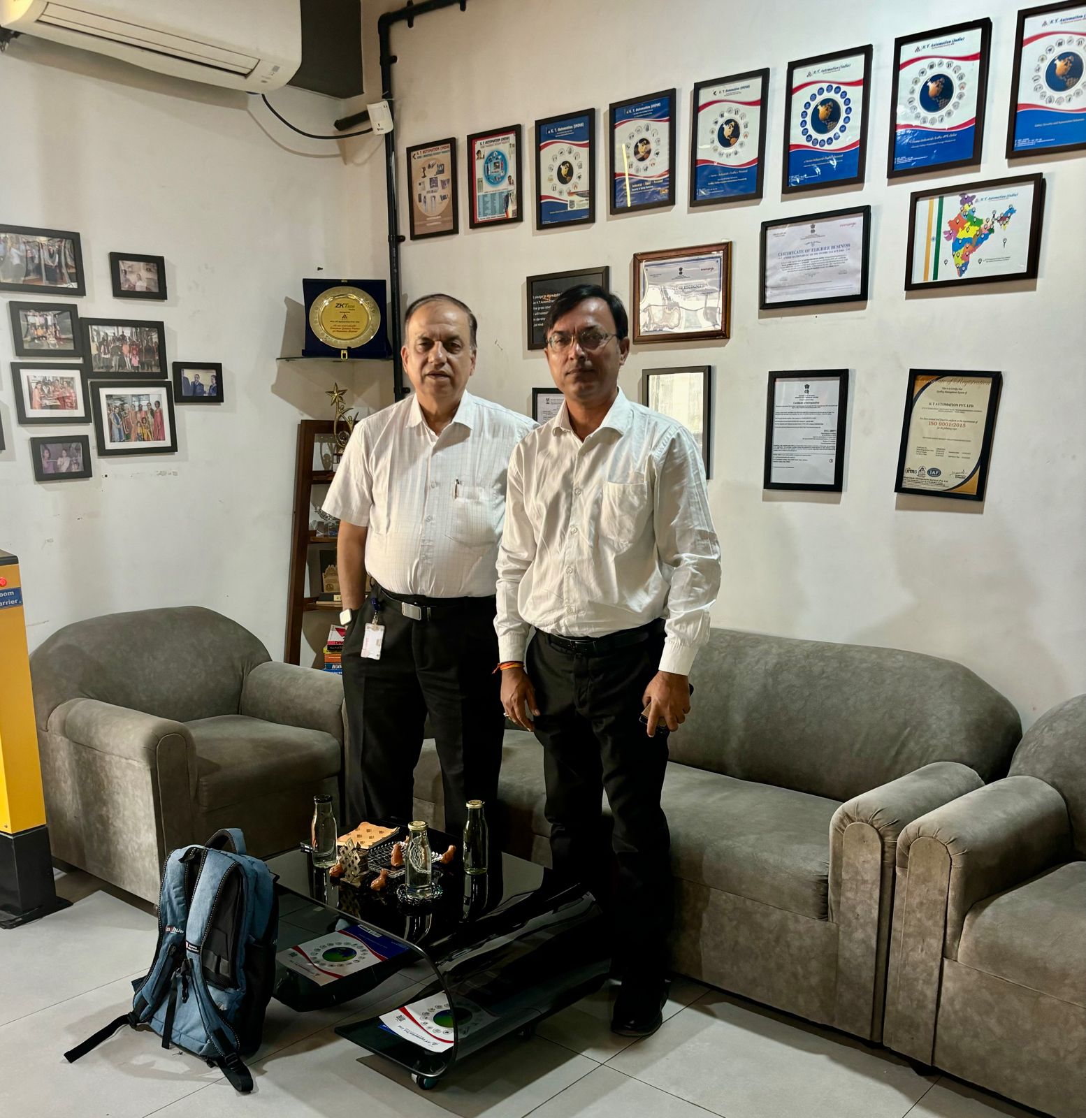 Mehul Panchal with Manish @ KT office 03.01.25