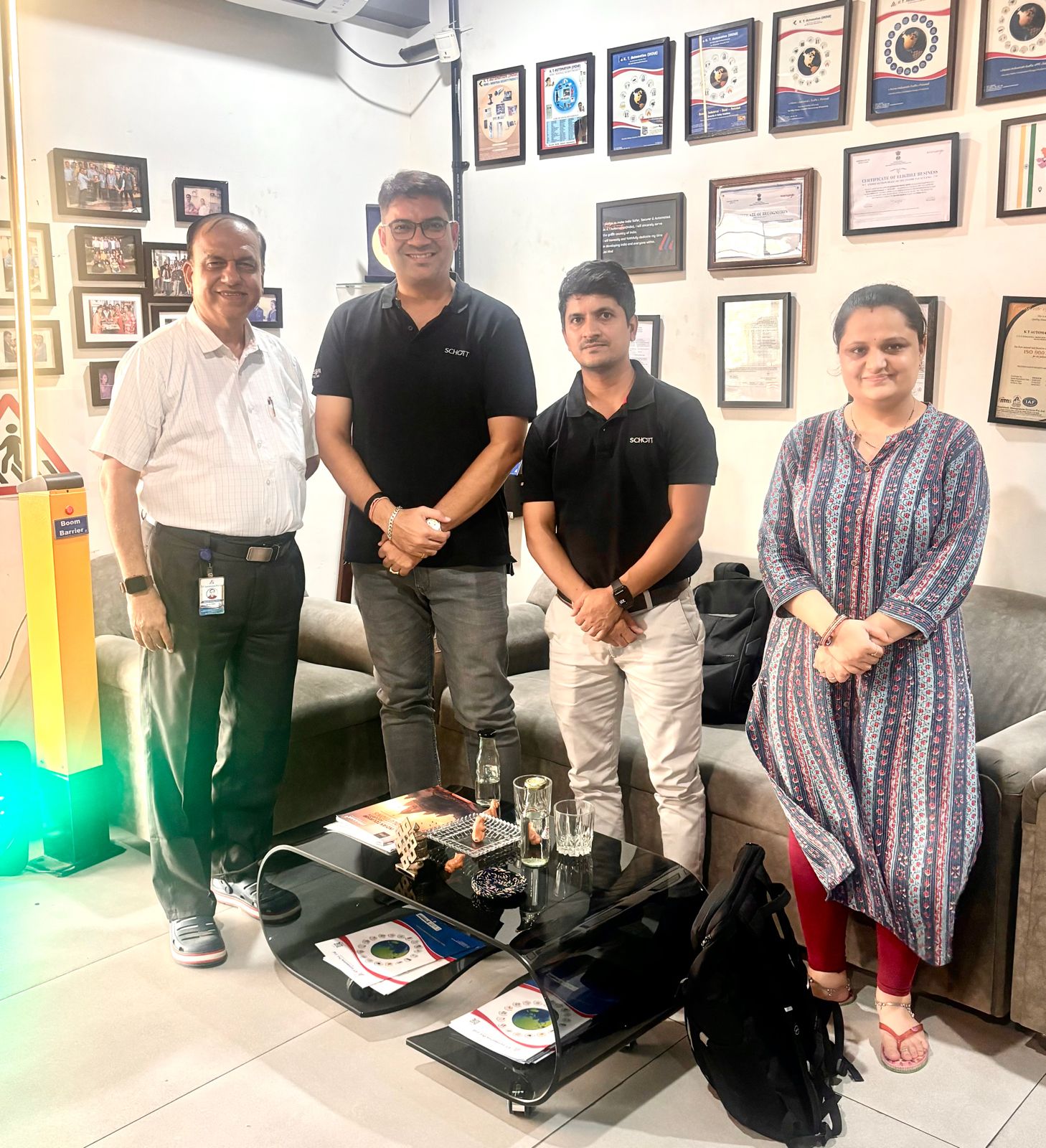 Schott team at KT office 15.05.2025