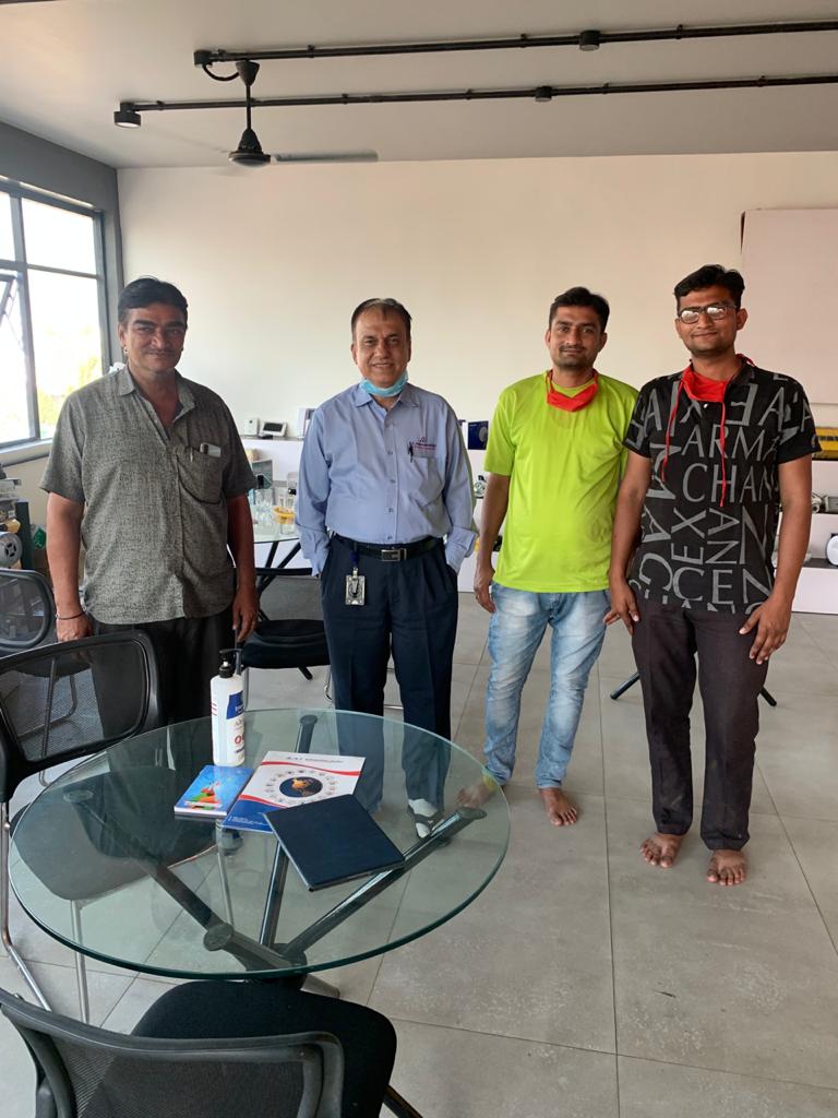 Vijay , Manish , Sagar , Niraj Ahm Associate   01.03.21