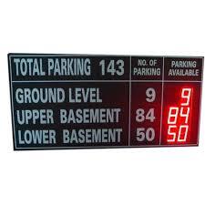Main Display Board for Led Guided Parking