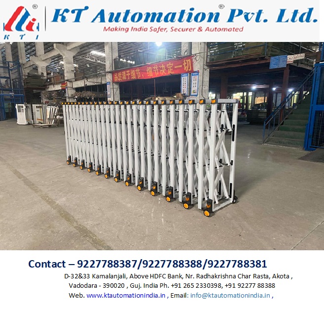Retractable Gate 2.2 Meter Height SS 304