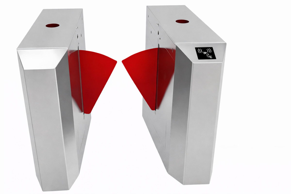 Single Lane Flap Barrier FBL200 Zkteco