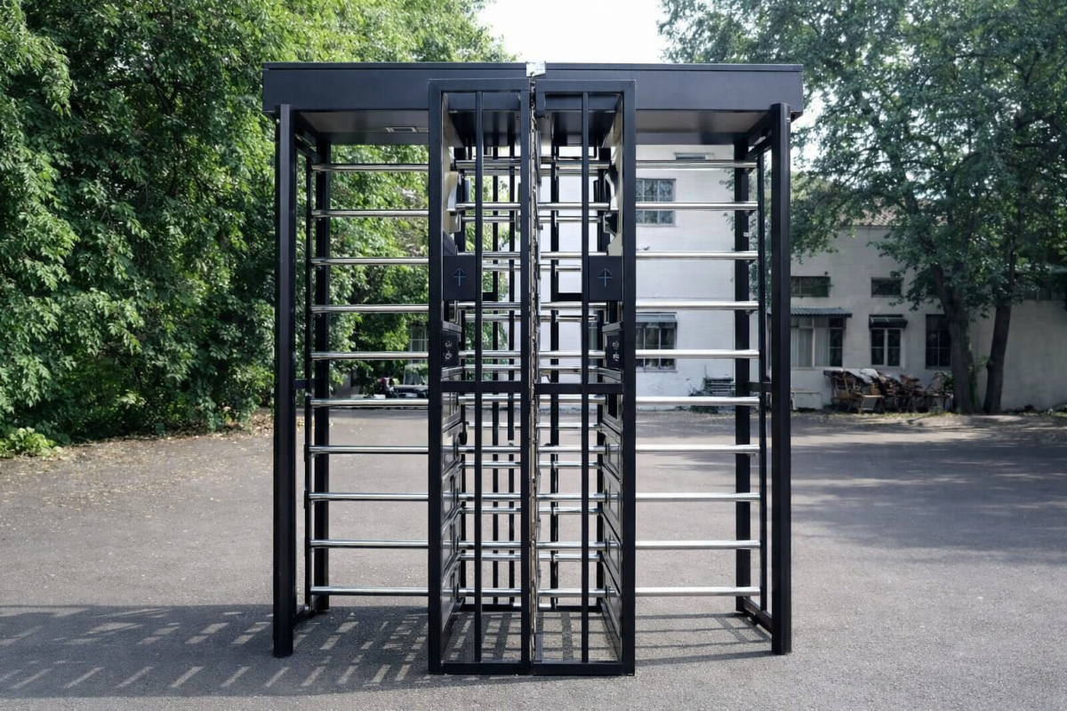 Full Height Dual Lane Turnstile