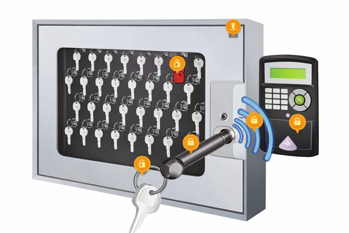KTI04004002DM50 — Digital Key Management System for Marshal 50 Keys