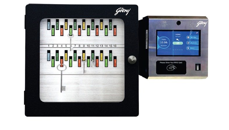 KTI04004003KDWG — RFID Digital Key Management System with Genetec Integration