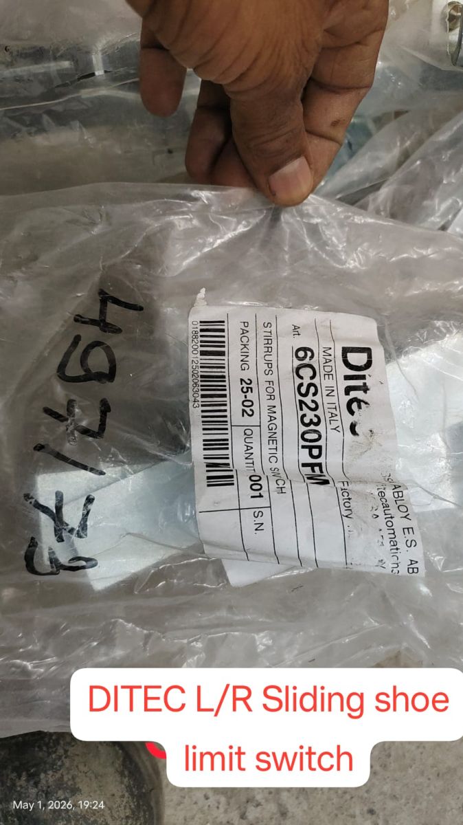 KTI0400700DSSLS — Sliding Shoe for Magnetic Limit Switch Ditec
