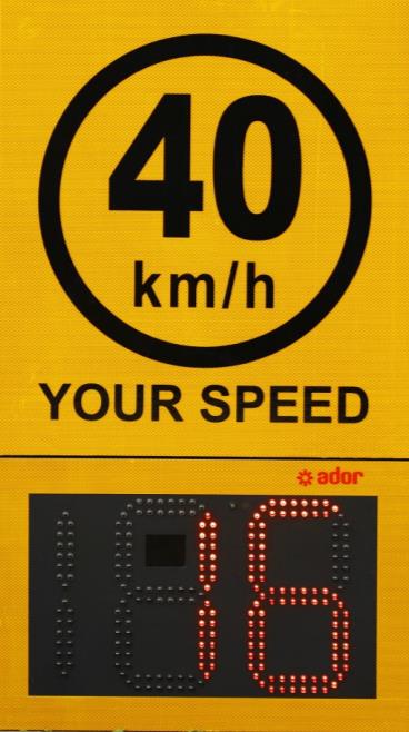ADOR TRANQUILITY Speed Radar Display AC Operated
