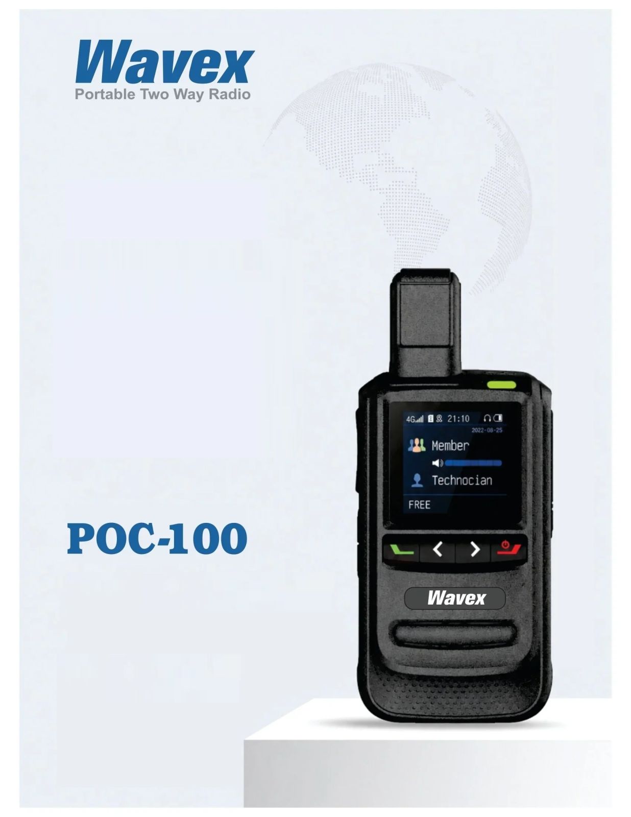 Walkie talkie POC100 SIM Based