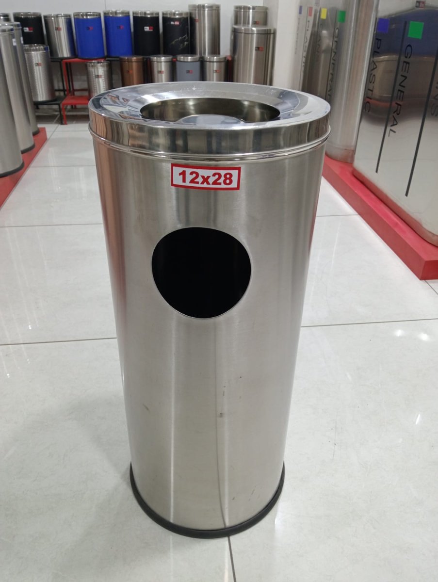 KTI10005001AB50 — Dustbin SS, SS Ash Bin 50 Ltr