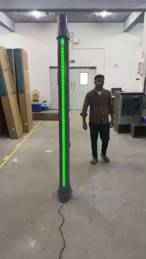 Pole Type Metal Detector 9 Zone