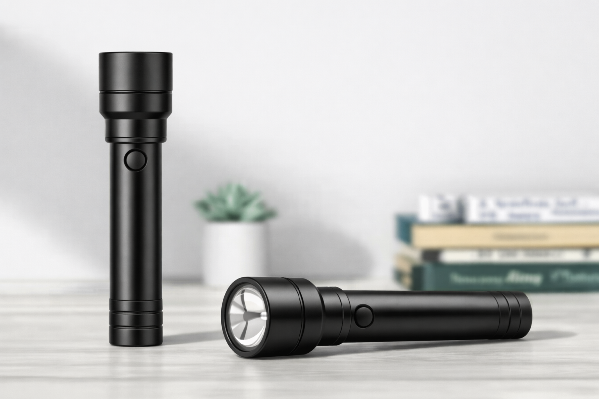 Rechargable Flashlight WOLF EYE 1000 Lumens