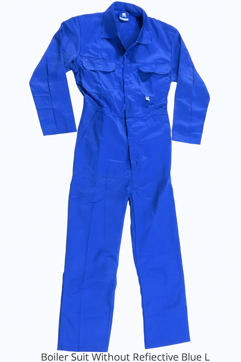Boiler Suit With Out Reflective Blue L
