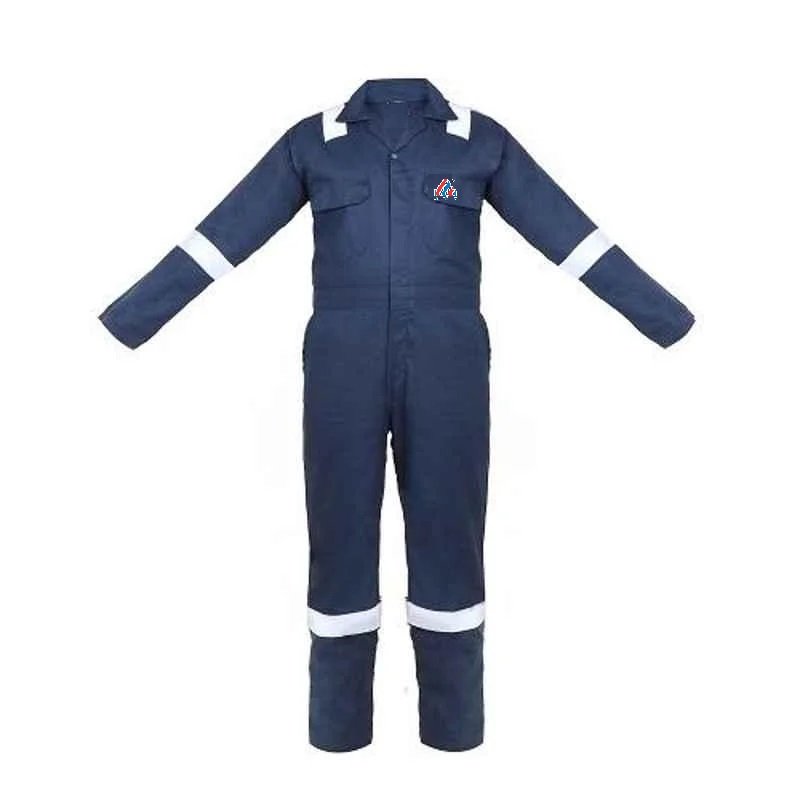 Boiler Suit With 2 Reflective Blue M