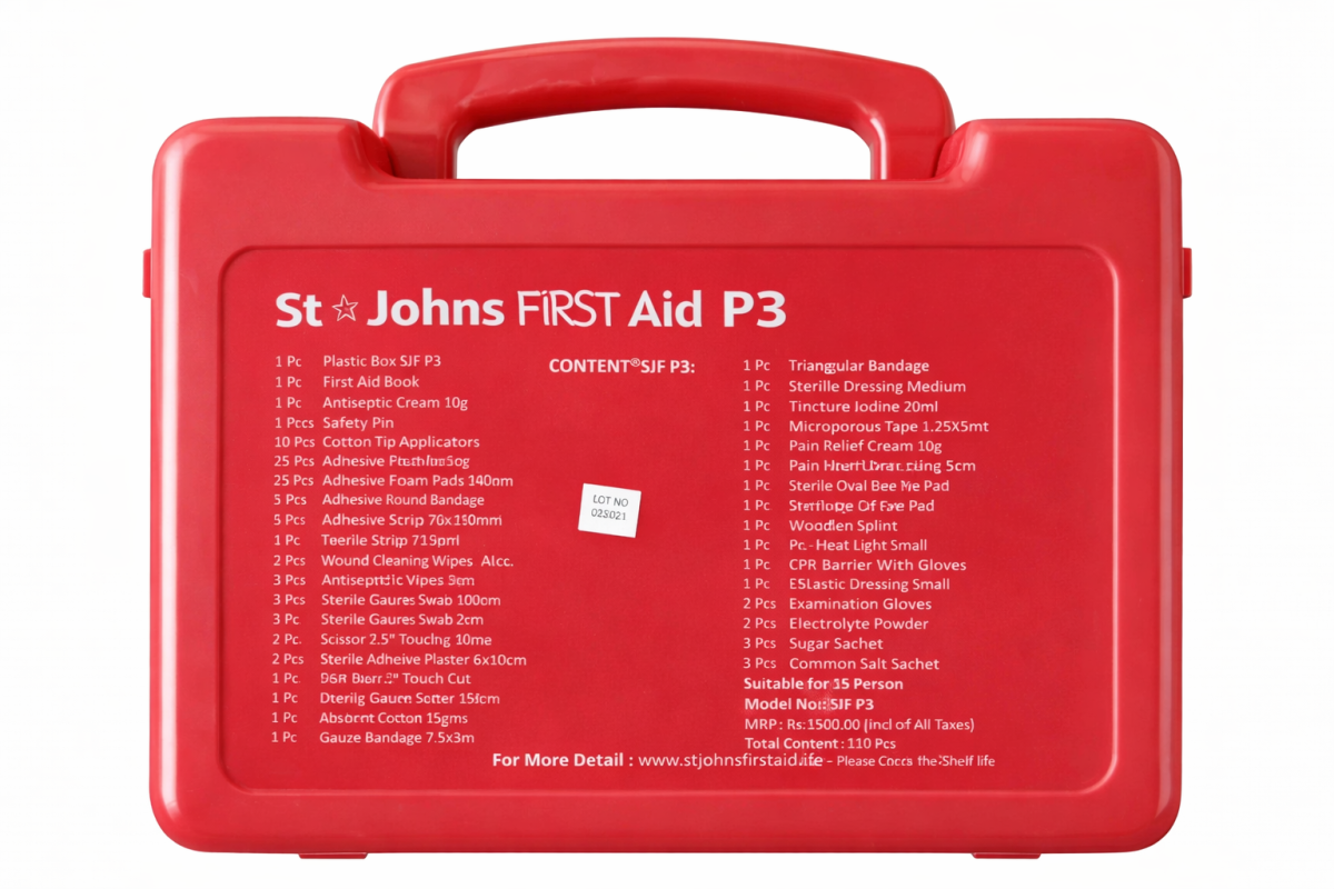 First Aid ST John SJF P3