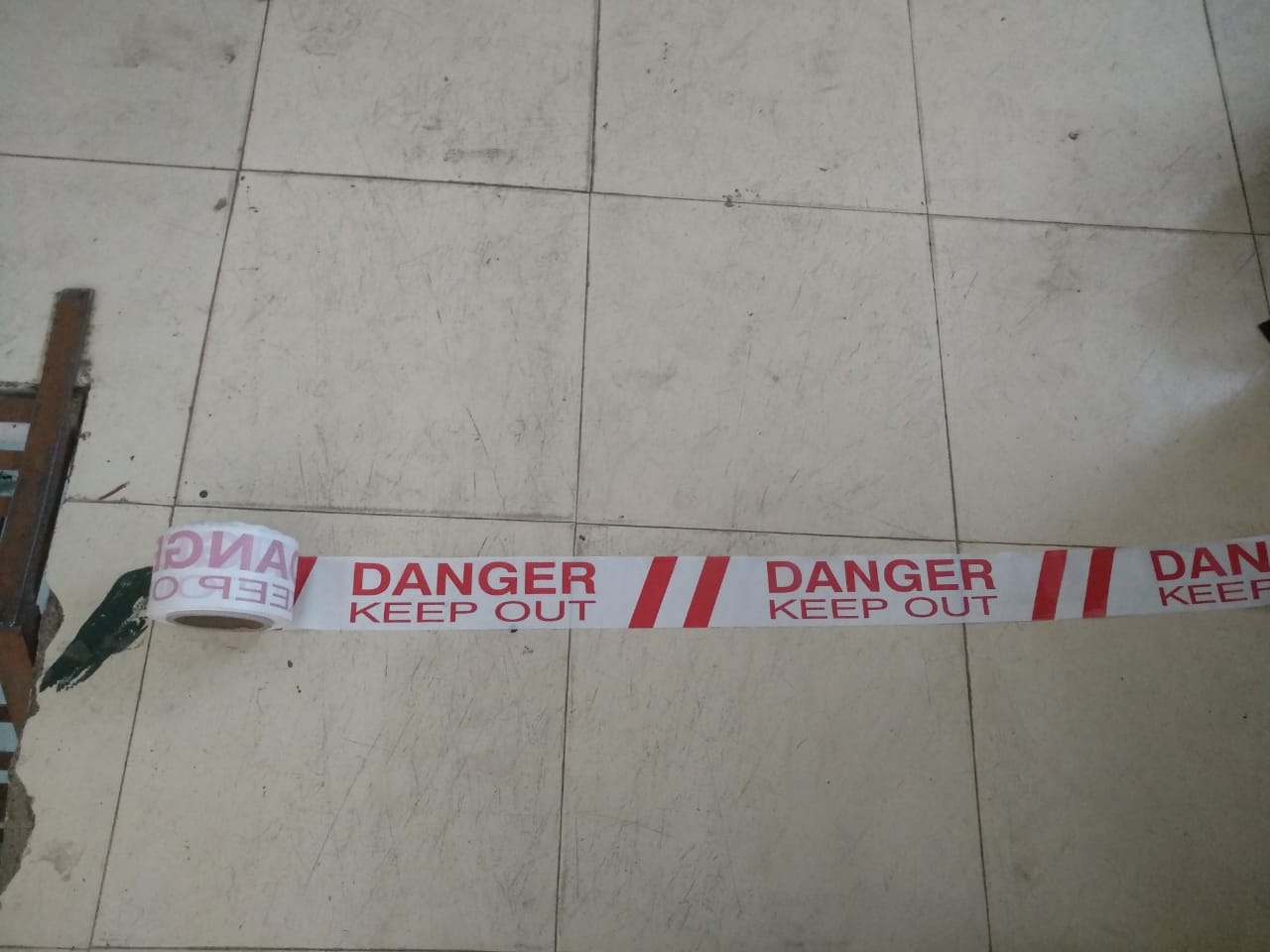 Caution Tape Getco warning tape 100 micron