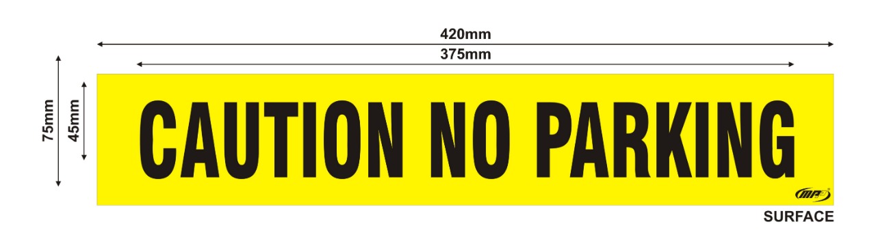 Caution Tape Getco warning tape 100 micron