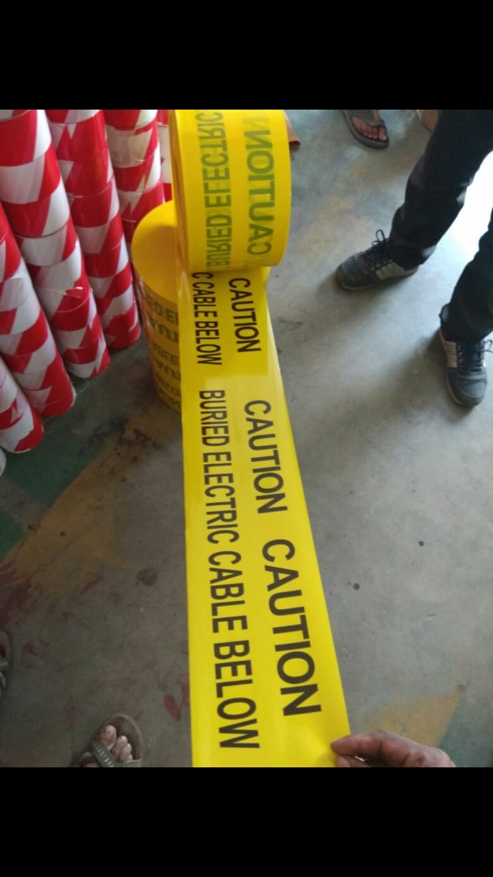 Caution Tape Getco warning tape 100 micron