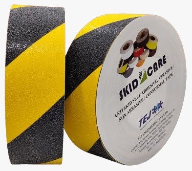 Self Abrasive Yellow, Black Anti Skid tape