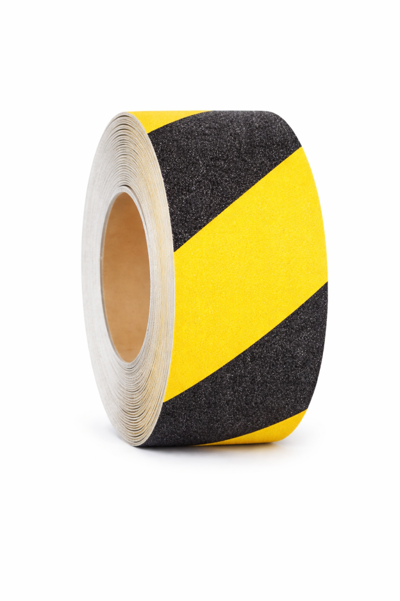 Non Abrasive Yellow, Black Anti Skid tape