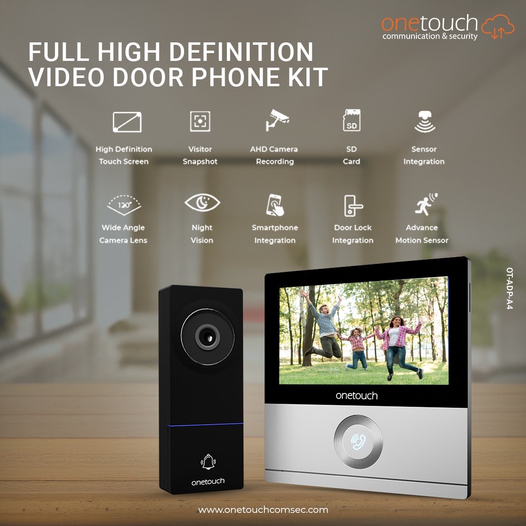 Onetouch 10inches Screen Smart Video Door Phone with NVR redefines residential security standards